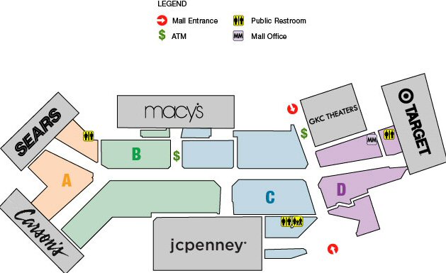 Birchwood Mall map