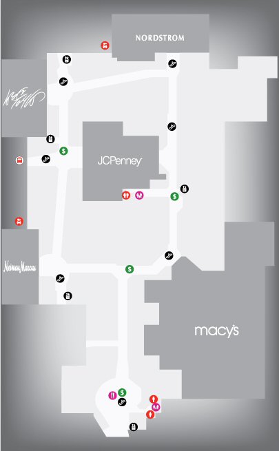 Westfield Garden State Plaza Shopping Centre map