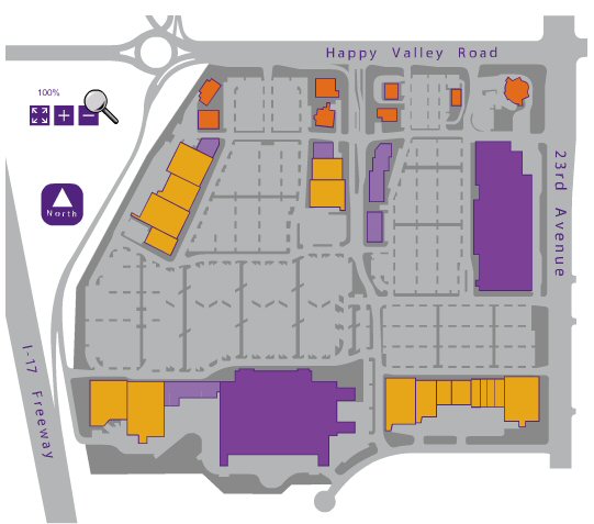 Happy Valley Towne Center map