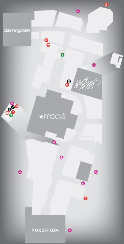 Westfield Old Orchard Shopping Centre map