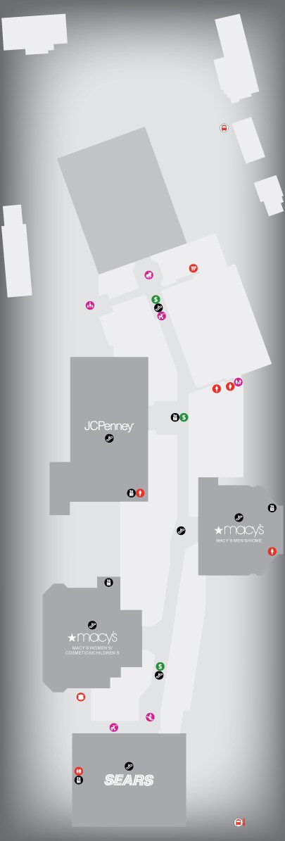 Westfield Plaza Camino Real Shopping Centre map