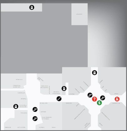 Westfield San Francisco Centre Shopping Centre map