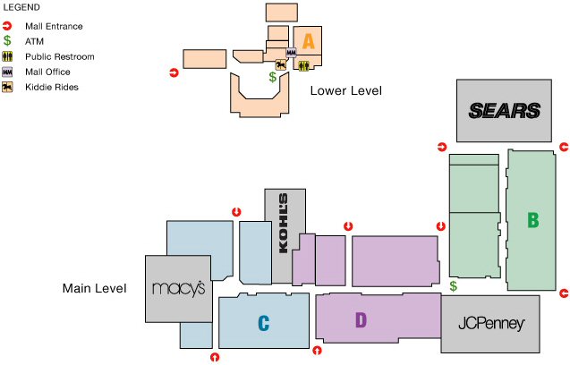Southland Mall map