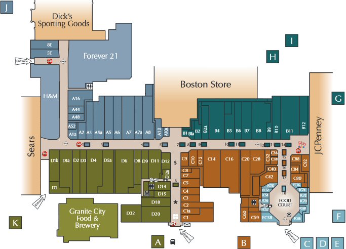 West Towne Mall map